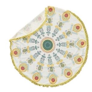 Gypsy 05 The Boho Beach Roundie - yellow paisley